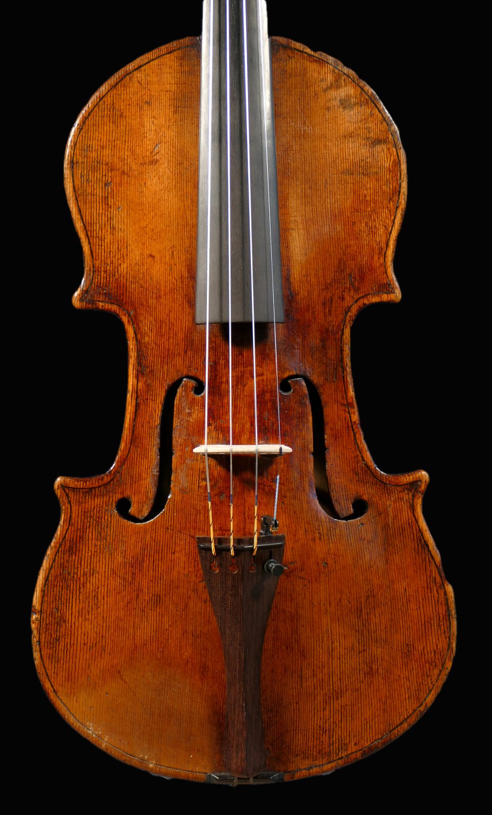 Interesting Italian violin from the Marches around  1850
